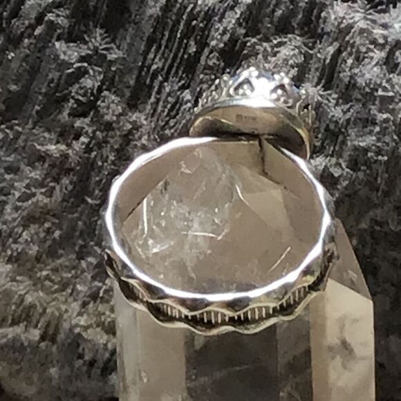 Ring, Ethiopian Opal in Sterling Silver Ring, size 6.5, NEW - Picture 6 of 8